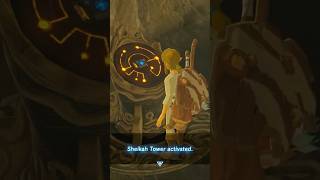 Sheikah Tower gaming nintendo nintendoswitch thelegendofzeldabreathofthewild link zelda [upl. by Ynaffik260]