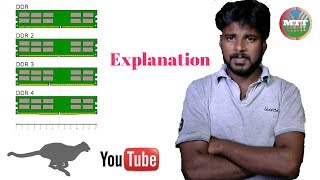 ddr vs ddr2 vs ddr3 vs dd4 difference in tamil [upl. by Fairley]