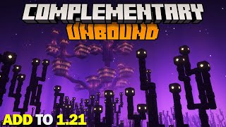 How to Download amp Install Complementary Shaders Unbound for Minecraft 121 [upl. by Glasgo52]