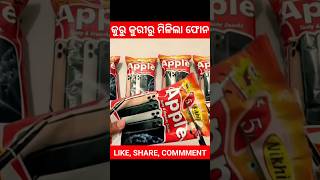 କୁରକୁରି ପ୍ୟାକେଟରୁ ମିଳିଲା ଫୋନ 😱 Odia Shorts Stories ytshort shortvideo story viral gapa natia [upl. by Adnawaj663]