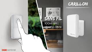 EcoBell les carillons sans fil et sans pile  SCS Sentinel [upl. by Nirraj]