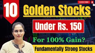 Fundamentally Strong Stocks Under 150 Rs  Stocks To Buy Now  Diversify knowledge [upl. by Broucek196]