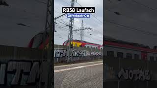 OffenbachOst Vorbeifahrt BR1440RB58➡️Laufach br1440 hlb regionalbahn shorts [upl. by Priest]