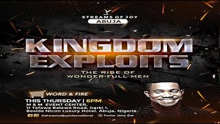 KINGDOM EXPLOITS THE RISE OF WONDERFULL MEN 6  MIDWEEK WORD amp FIRE SERVICE  11TH APRIL 2024 [upl. by Lengel510]