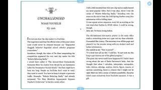 Ungifted chapter 26 read aloud [upl. by Dorion]