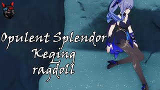 Opulent Splendor Keqing ragdoll compilation  Genshin Impact [upl. by Quarta]