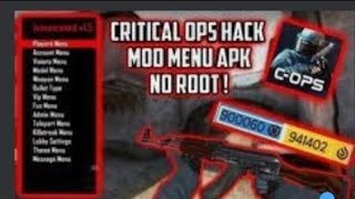 Critical ops Hack ScriptRadarSpeedAimbot Download in description [upl. by Carlin804]