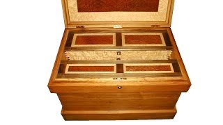 02152014  Gentlemens Tool Chest by Ken Kline  Woodworking [upl. by Noired668]