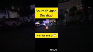 Sourabh Joshi Diwali🪔😱😱  viralvideo [upl. by Sell]