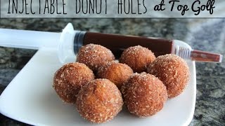 Injectable Donut Holes At Top Golf  Austin TX [upl. by Hgielrak]