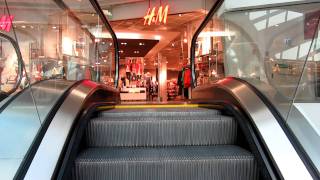 Schindler escalators in shopping mall [upl. by Tilney]