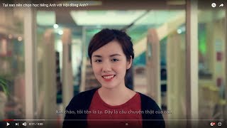 British Council Tại sao nên chọn học tiếng Anh với Hội đồng Anh [upl. by Auqenet820]