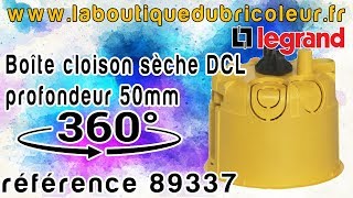 Boite pour points de centre placo avec DCL ref 89337 sur laboutiquedubricoleur [upl. by Tertius318]