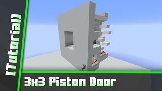 3x3 Flush Piston Door Tutorial [upl. by Artimid]