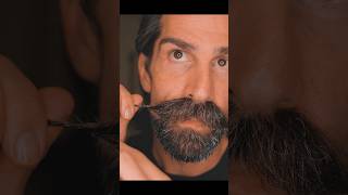 Whilst we let the beard grow back out here’s some mustache action mustache asmr satisfying [upl. by Sabella917]