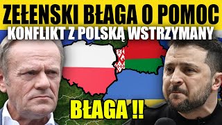 ZEŁENSKI ZNÓW BŁAGA POLSKĘ O POMOC [upl. by Warms]