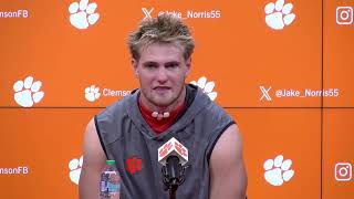 Jake Briningstool talks Clemson offense playmakers maturity [upl. by Cartwell610]