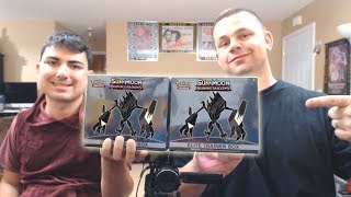 THE HUNT FOR RAINBOW RARE CHARIZARD Opening 2 Burning Shadows Elite Trainer Boxes of Pokemon Cards [upl. by Gitlow]