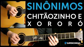 SINÔNIMOS • CHITÃOZINHO E XORORÓ Vídeocifra [upl. by Eelrebmyk]