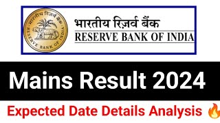 About  🔥RBI Assistant Mains Result 2024 🔥Detail Analysis From Previous Year [upl. by Anneres]