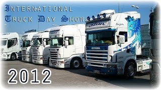 International Truck Day Show 2012 Mantova Italy [upl. by Fulmis]