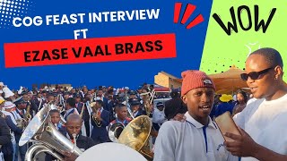 Ezase Vaal Brass Band ft Interview with Tizzy101 at COG feast 2024 [upl. by Rossuck331]