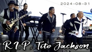 Tito Jacksons last USA show Jackson 5 medley  Fool in Love festival 20240831 [upl. by Morie]