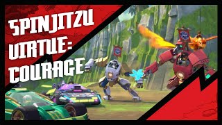 Entering the dragon’s nest  NINJAGO The Virtues of Spinjitzu  Courage [upl. by Nirual91]