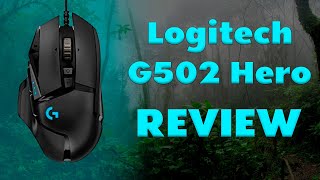 Logitech G502 Hero gaming mouse review [upl. by Bouchier]