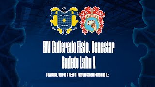 PLAYOFF GE CADETE FEMENINO  BM Culleredo Fisio Benestar  Cadete Lalín A  Venres 4 1930h [upl. by Jarlath452]