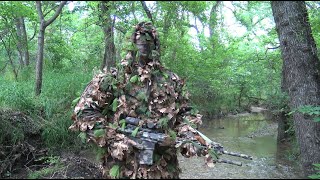 SNIPER CAMO  KMCS Ghillie Review By Brent0331 [upl. by Strephonn]