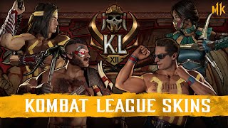 Mortal Kombat 11  Kombat League Season 12 Skins Showcase [upl. by Enetsuj]