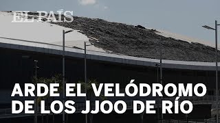 Arde el velódromo de Río  Internacional [upl. by Mccafferty]