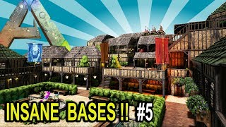 🏡 ARK INSANE BASES SHOWCASE PART 5  Ark Survival Evolved Base Build Showcase [upl. by Malley]