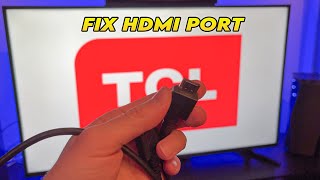 How to Fix HDMI No Signal Error on TCL TV [upl. by Sorazal]