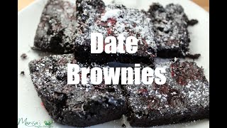 Vegan Date Brownies [upl. by Anama]