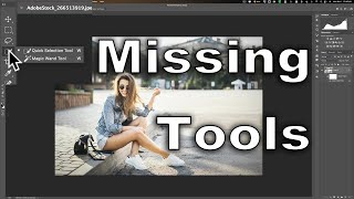 Find MISSING Tools in PHOTOSHOP [upl. by Hasina]