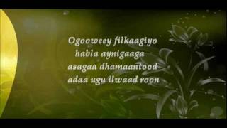 Abdifatah Yare amp Osman Qays  Aragsan  2011 With Lyrics [upl. by Nahoj]