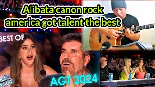 alibata the best americas got talent canon rock fingerstyle guitar [upl. by Aleunam]