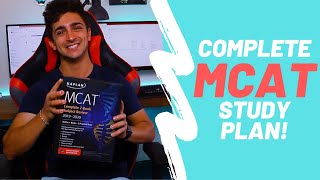 How I WISH I studied for the MCAT  COMPLETE MCAT STUDY PLAN [upl. by Orihakat]