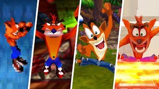 Evolution of the Jump in Crash Bandicoot Games [upl. by Harrod]