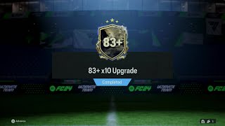 3x 83 x10 Upgrade Pack Opening  EA Sports FC 24 Ultimate Team [upl. by Ahseket425]