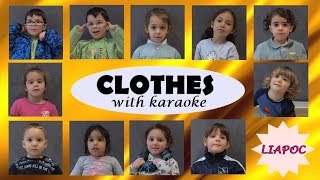 CANCIÓN de ROPA en INGLES para niños  LIAPOC [upl. by Eerat]