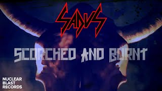 SADUS  Scorched And Burnt OFFICIAL LYRIC VIDEO [upl. by Ayikat]