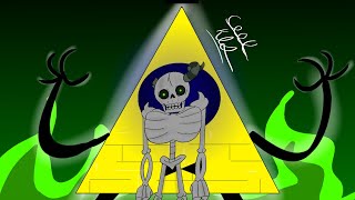 Bill Cipher vs The Lich complete Battle Animation [upl. by Sinoda]