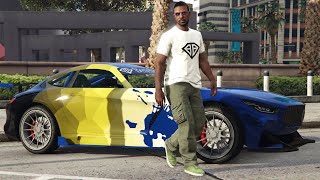 Benefactor Schlagen GT Sports Car Customization  GTA V [upl. by Arabelle152]