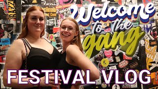 WELCOME TO THE GANG  Festival Vlog [upl. by Nicholas]