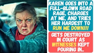 KAREN SENTENCED TO 3 YEARS IN PRISON AFTER SHE TRIED HER HARDEST TO RUN ME OVER FOR NO REASON [upl. by Clyte]