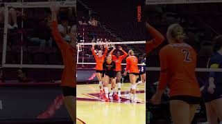 Virginia Tech Volleyball vs UNCG Recap [upl. by Etterrag385]