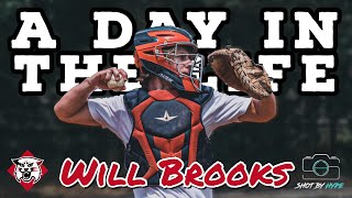 A Day In The Life Of Davidson College Baseball Commit Will Brooks [upl. by Berkshire]